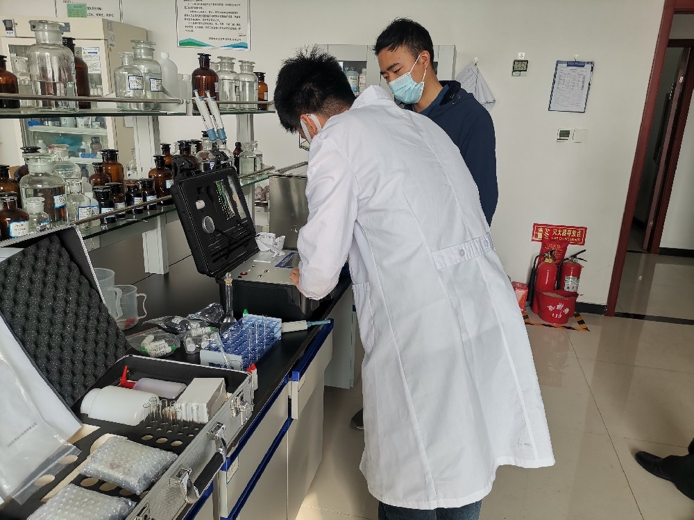 河南濮陽客戶采購3臺土壤重金屬檢測儀